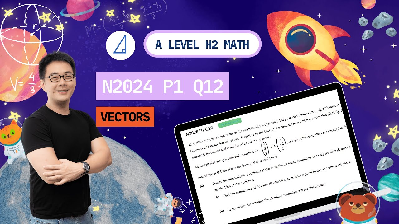 [Vectors] N2024 P1 Q12 - H2 Math Tuition @ Tim Gan Math