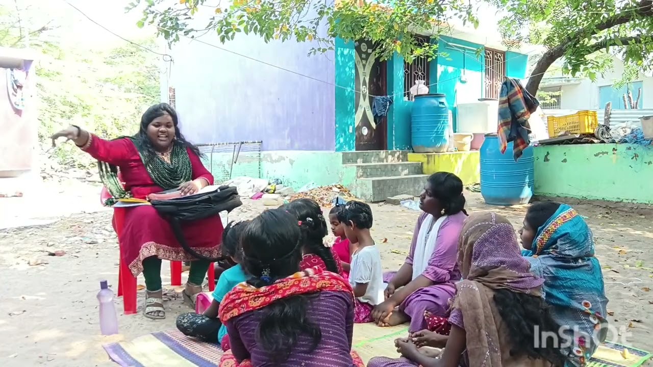 Bible school at Singithurai 