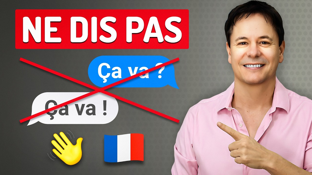 Ne dis pas ÇA VA en français (Questions & Réponses)