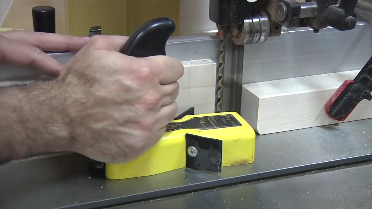 Tenons on the Bandsaw