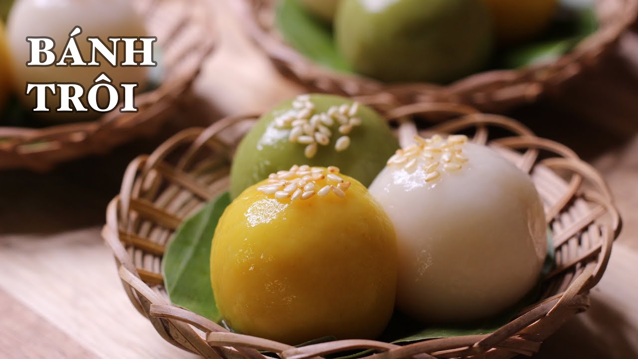 B&aacute;nh Tr&ocirc;i - C&aacute;ch Pha Bột Nếp Mềm Dẻo - Dễ Tạo H&igrave;nh Đơn Giản - Kh&ocirc;ng Cần Nước N&oacute;ng Hay Nước S&ocirc;i