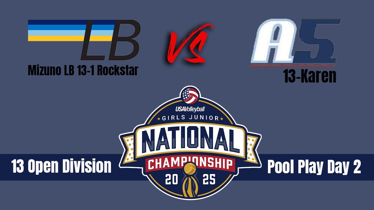 Miz LB 13 Rockstar vs A5 13-Karen (USAV Girls Junior National Championship 2025 13 Open)