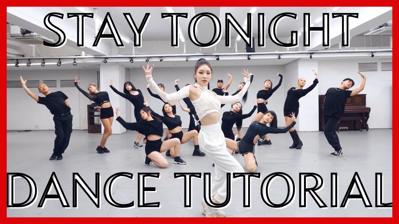 CHUNG HA - 'Stay Tonight' Dance Practice Mirrored Tutorial (SLOWED)