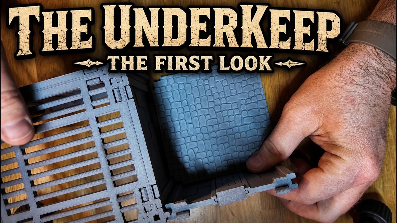 Underkeep First Look – 3D Printed Modular Dungeon