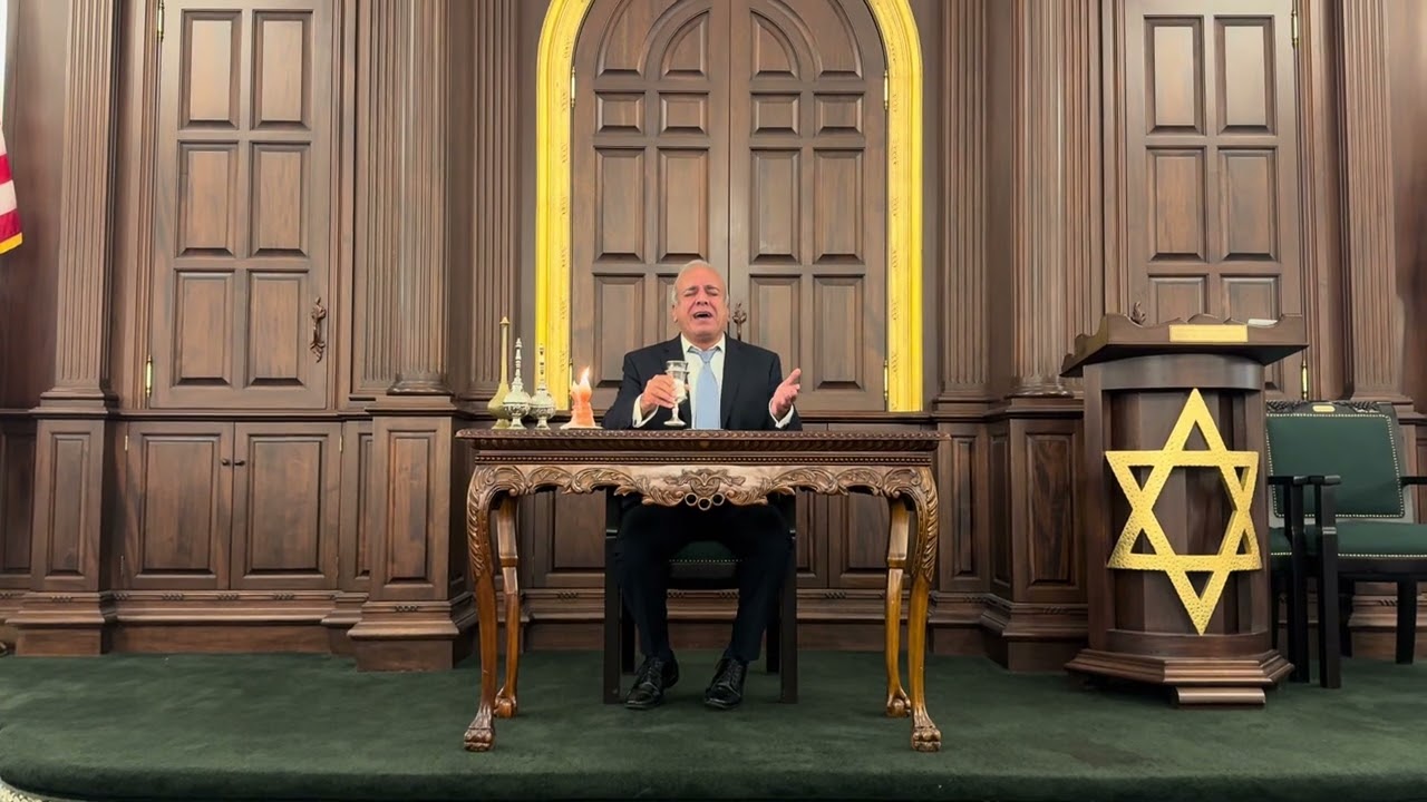 יחיאל נהרי הבדלה מוצ״ש ראה תשפ״ד מקאם עג׳ם‏Yechiel Nahari Havdalla Hathaway Shul