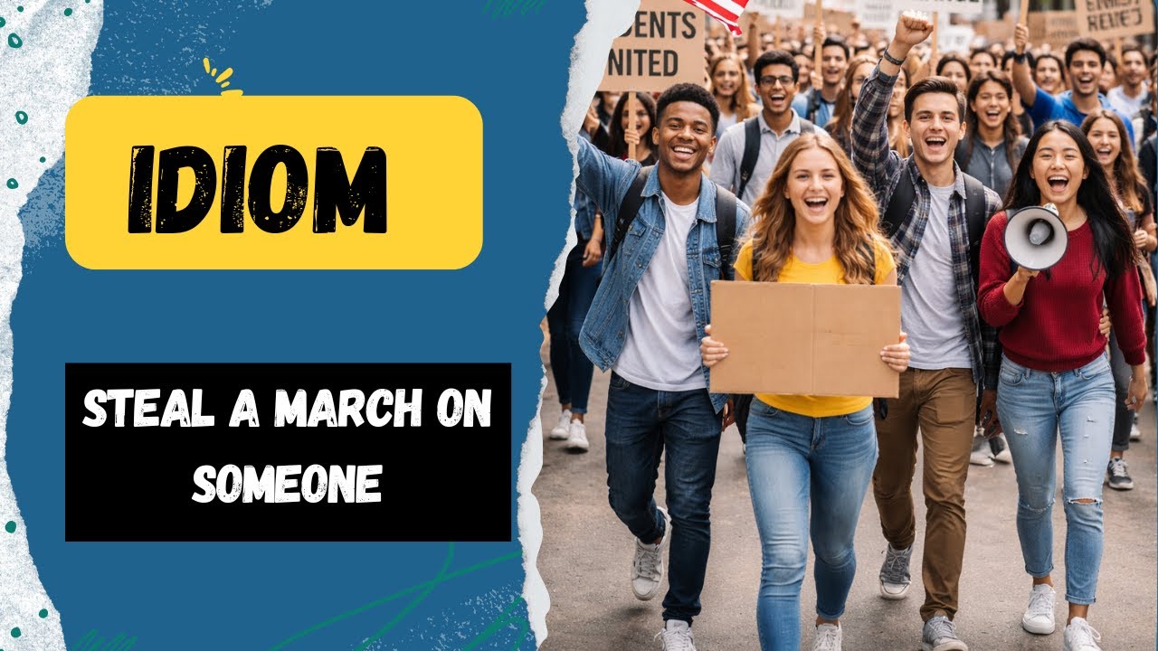 Idiom: Steal a March on Someone