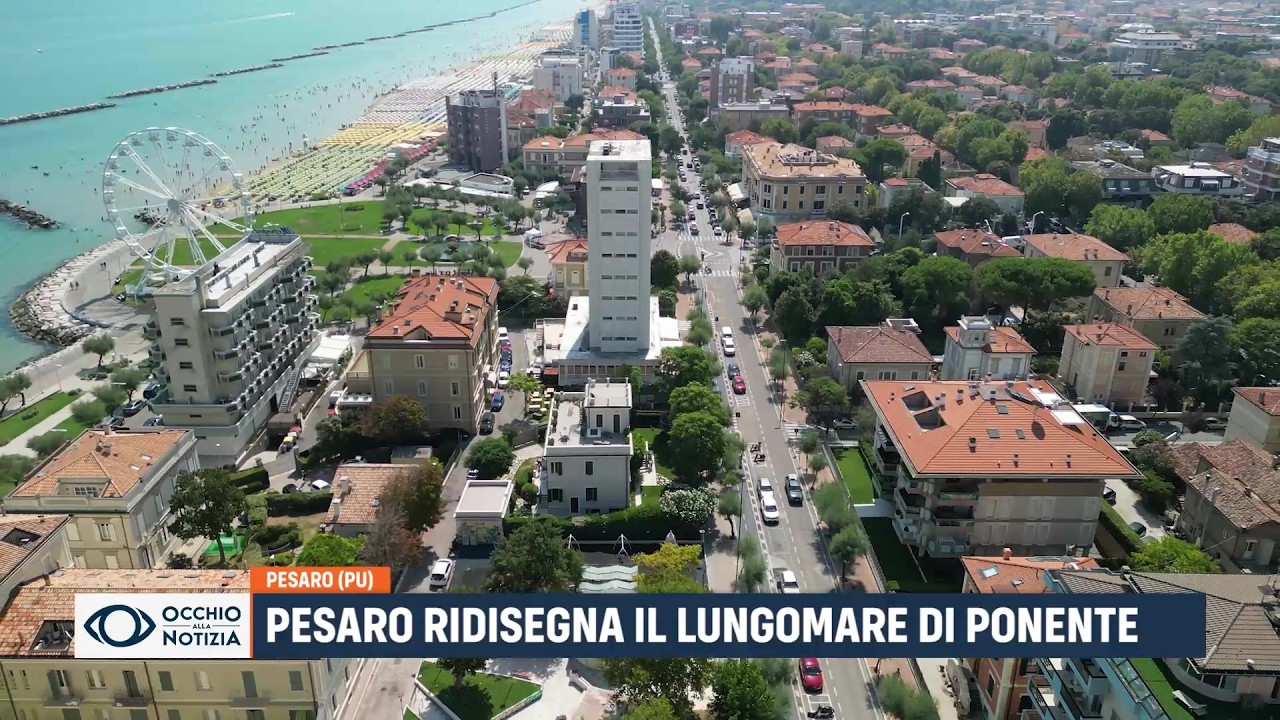 Pesaro ridisegna il lungomare di Ponente