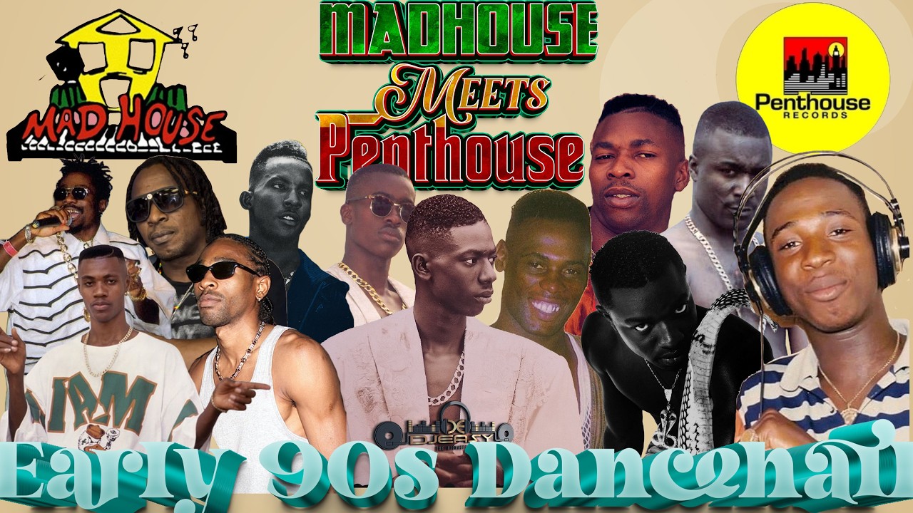 90s Dancehall Madhouse Meets Penthouse Early 90s Juggling Feat Buju,Beenie,Terror,Spragga,Ganzie &++