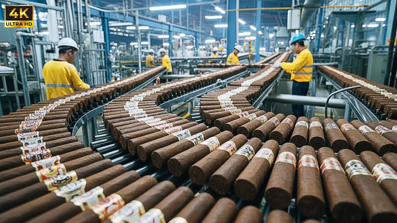 Inside a Cigar Factory | How Premium Cigars Are Made in a Billion-Dollar Industry (Full Process)