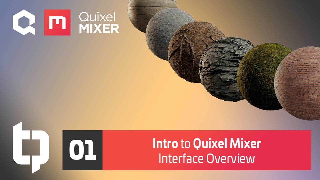 Quixel Mixer | 01 | Обзор интерфейса