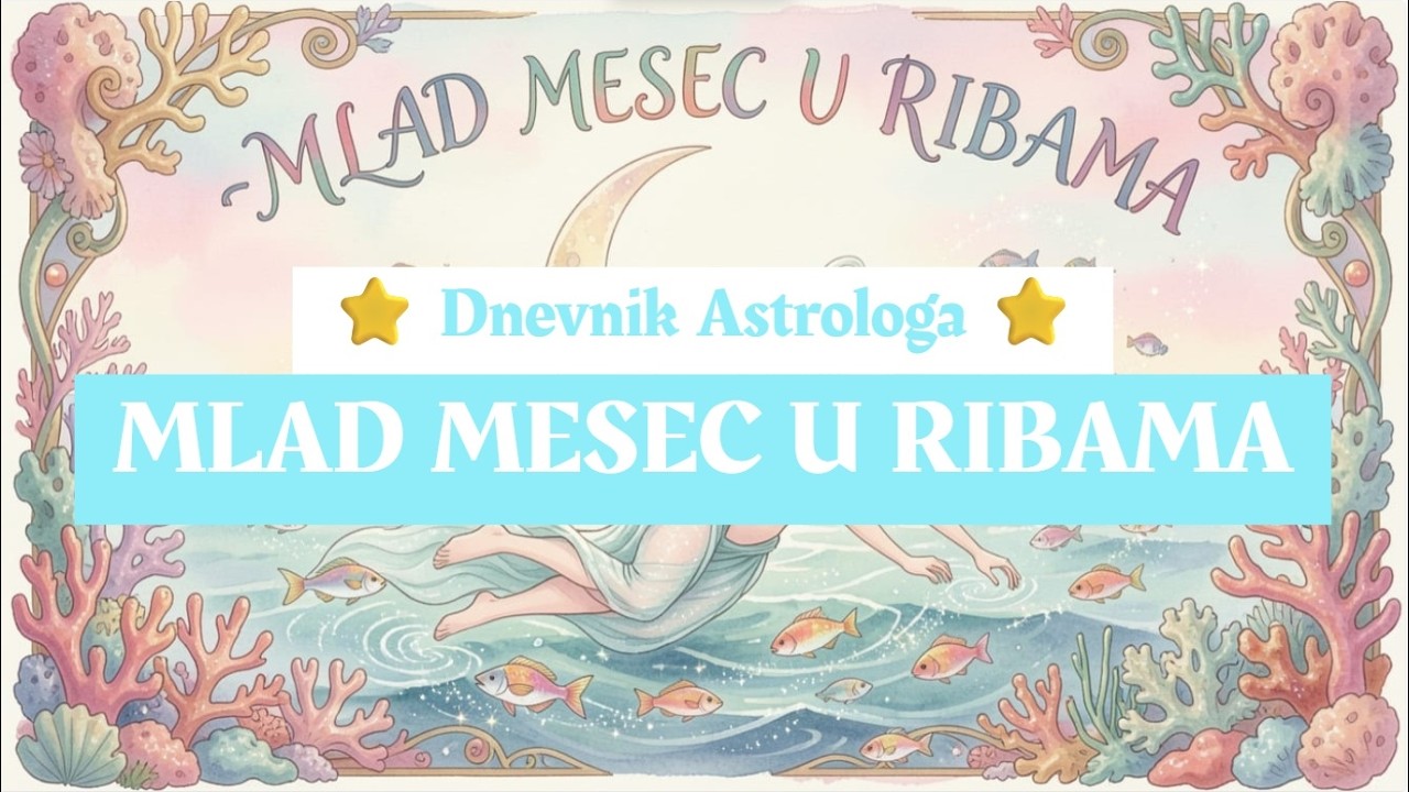 🌜🐟 MLAD MESEC U RIBAMA 2026 🐟🌛