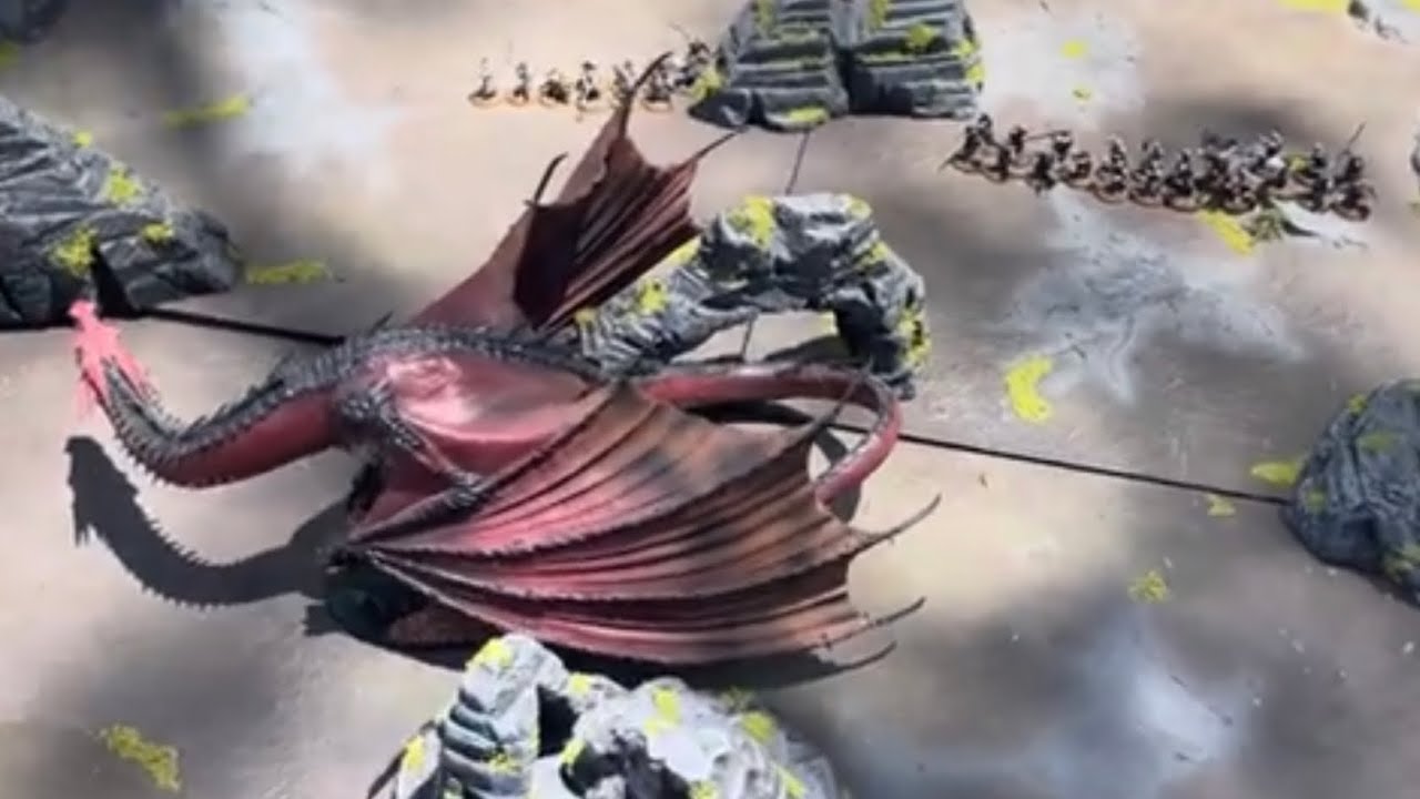 Smaug Vs Army of Thror -800pts- Seize the Prize.