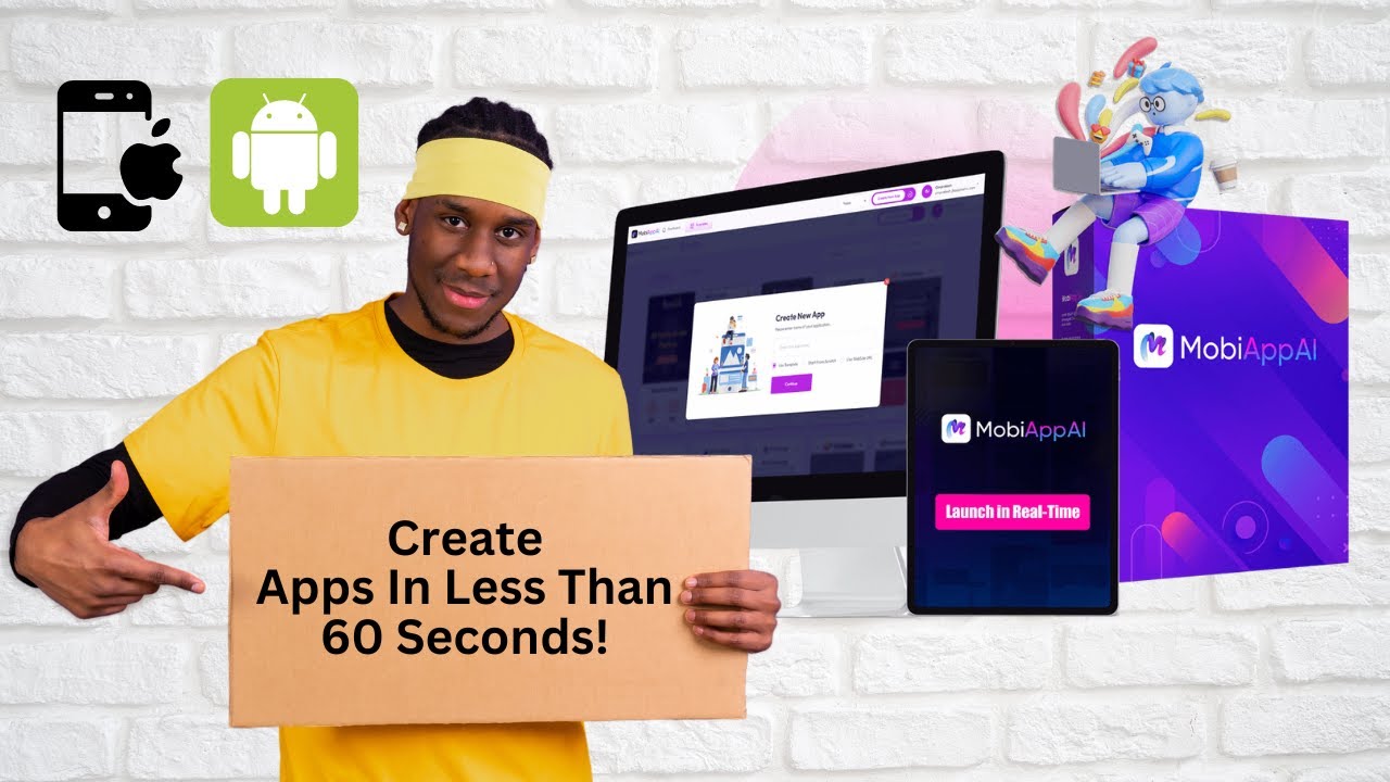 Mobi App AI - Create Android & IOS Mobile Apps In Less Than 60 Seconds!
