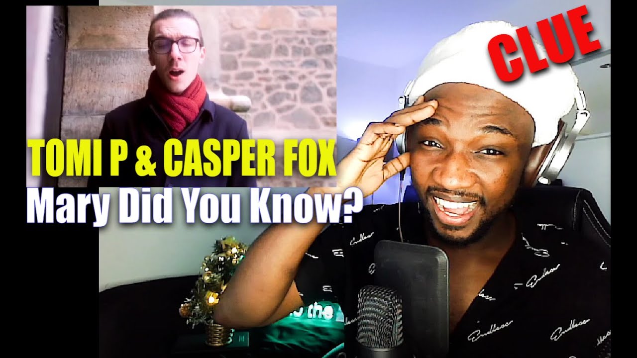 QOFYREACTS To Mary, did you know? - Bass Singer Cover feat. Casper Fox (Acapella Music Video)