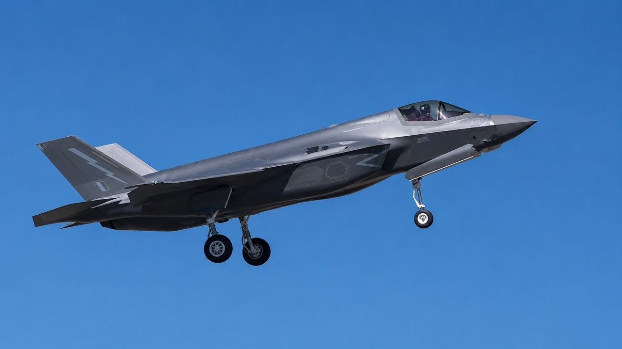 U.S. F-35 Lighting II Jets Refueling & Take-off | Ramstein Flag 26 