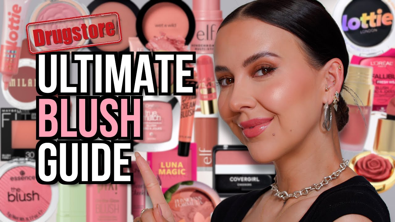 I Bought EVERY BLUSH at the DRUGSTORE & TESTED Them Back to Back