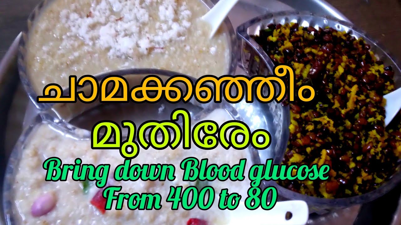 ഷുഗർ,കൊളസ്ട്റോൾ ഇവയ്ക്ക് ബൈ പറയൂ. രണ്ടൂട്ടം ചാമക്കഞ്ഞി..(Little Millet Kanji)