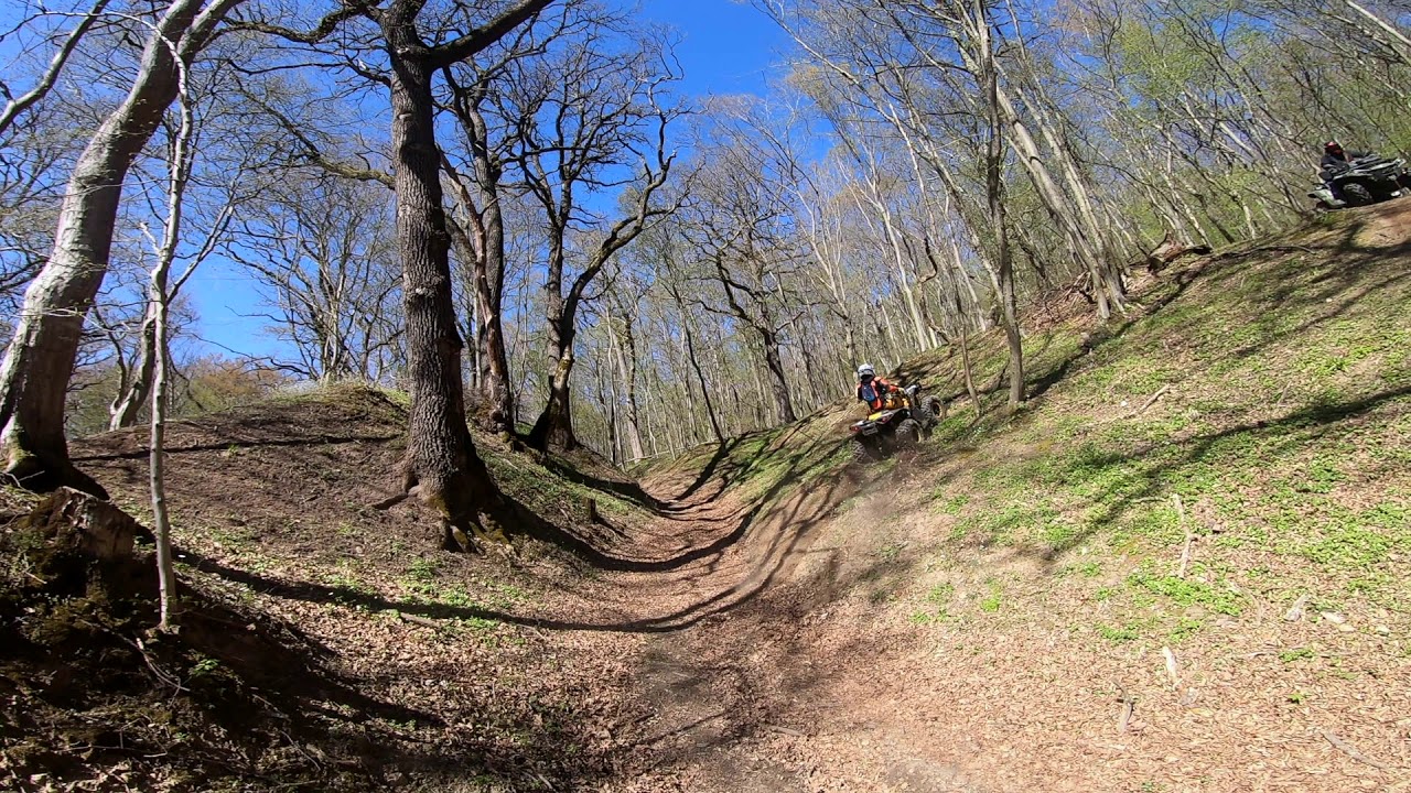 Plimbare + Rampe ATV Padure! Can am Renegade 1000R XXC