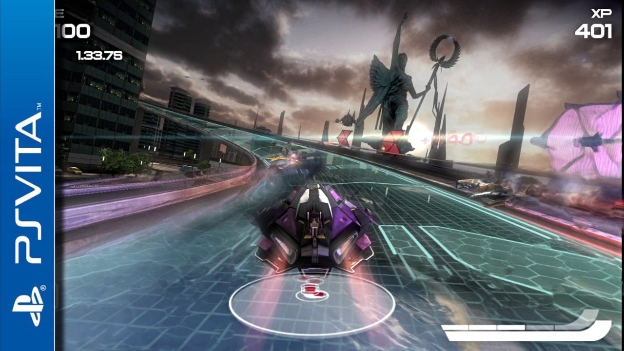 Wipeout 2048 (PS Vita) | HD Gameplay | Vita3K Build: 3731