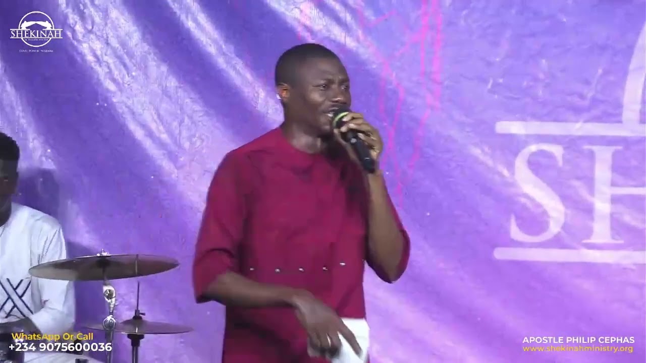 APOSTLE SOLOMON PEVER AT LOVE - SHEKINAH CORE VALUE- THE SHEKINAH EXPERIENCE - APOSTLE PHILIP CEPHAS