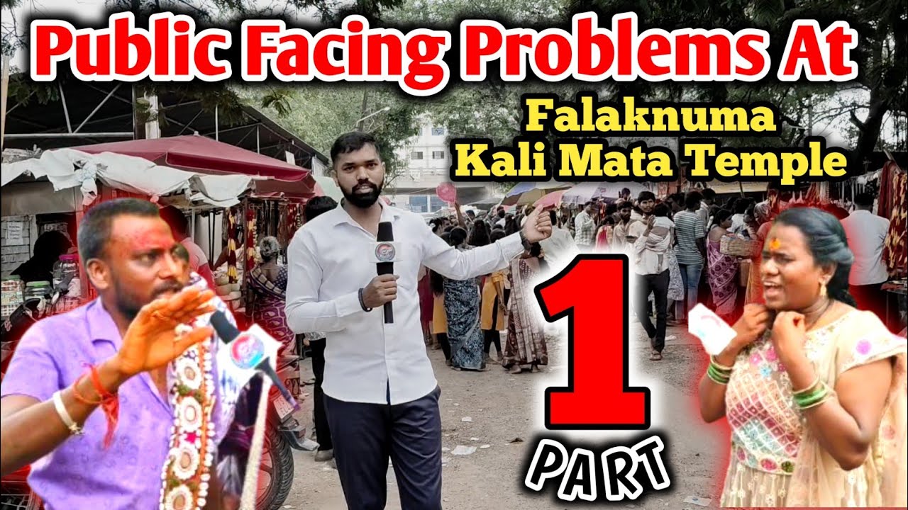Falaknuma Kali Mata Temple. Special Coverage on public issues Part 1