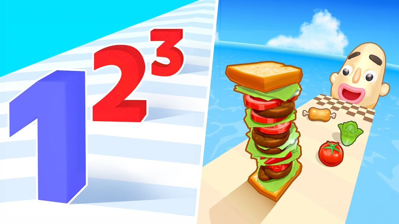 Number Master | Sandwich Runner - All Level Gameplay Android,iOS - NIG NEW APK UPDATE