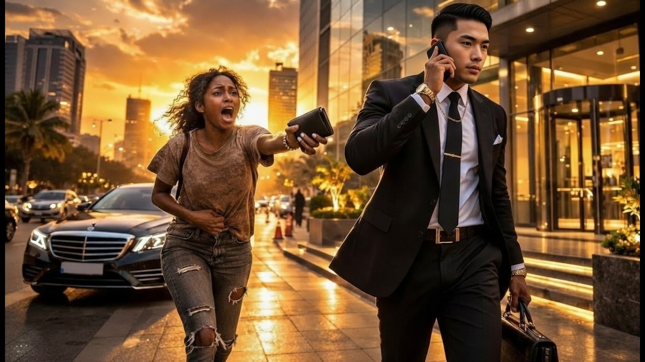 Korean Mafia Boss Drops His Wallet… What the Homeless Girl Did Next Changed Her Life