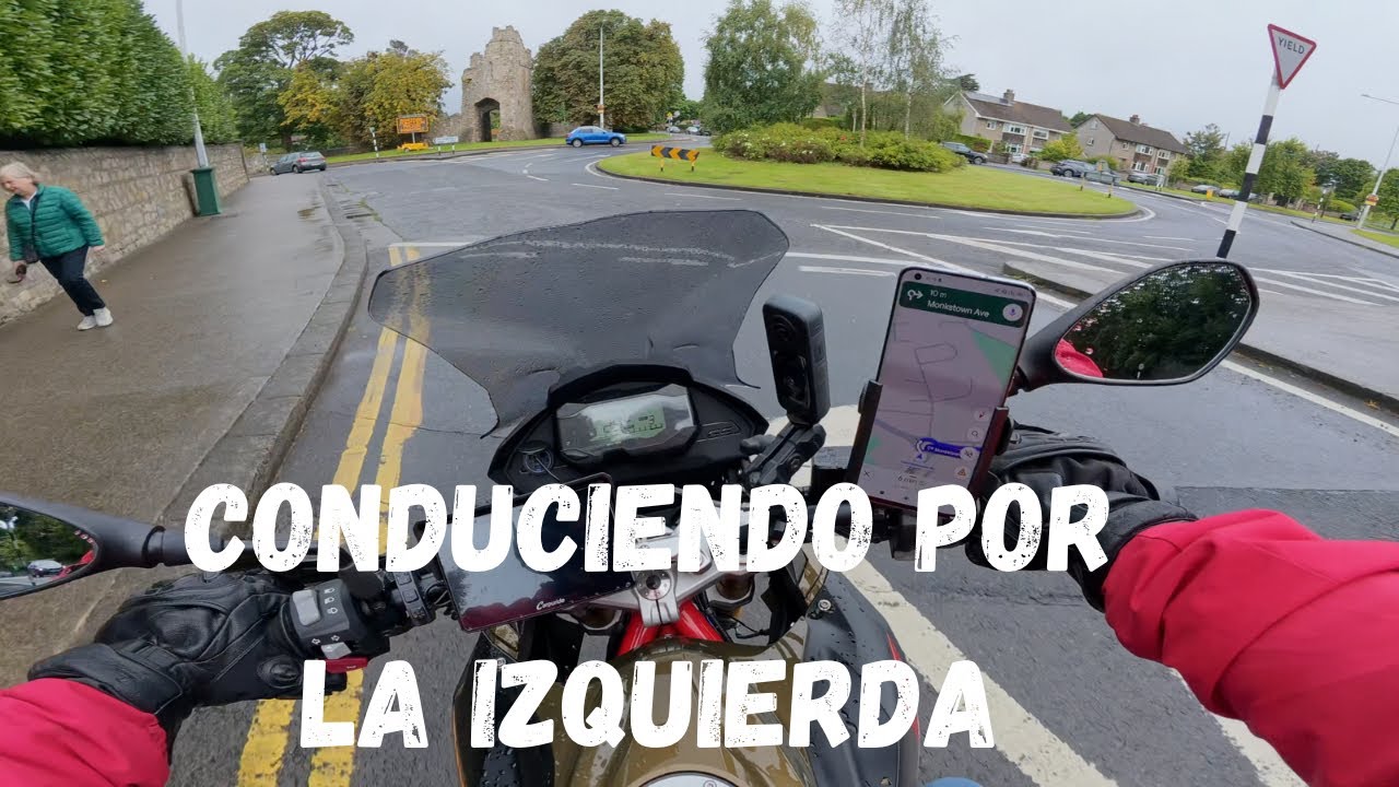 Conduciendo moto por la izquierda en Iralanda ☘️🇨🇮🍀