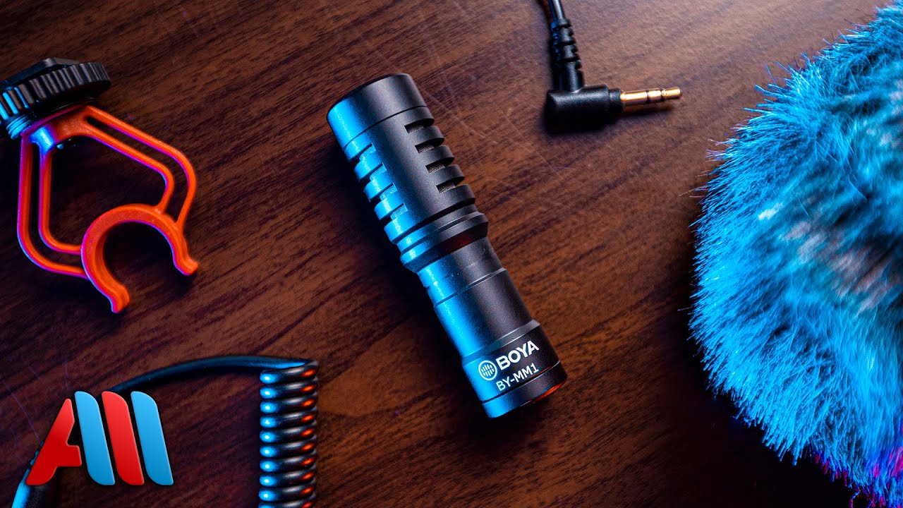 $33 MICROPHONE You NEED In 2020 // BOYA BY MM1 Review & Unboxing