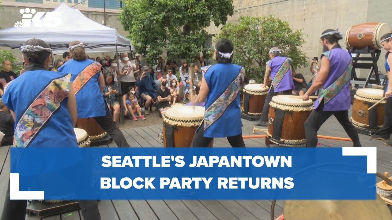 Seattle's Japantown holds first annual block party since 2019