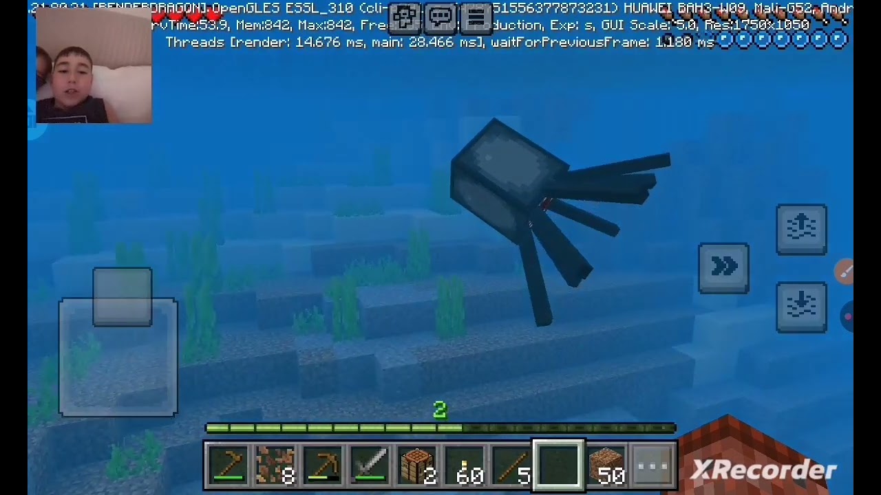 Minecraft oynadım (galiba bölüm 2)@Mamikraloioioo