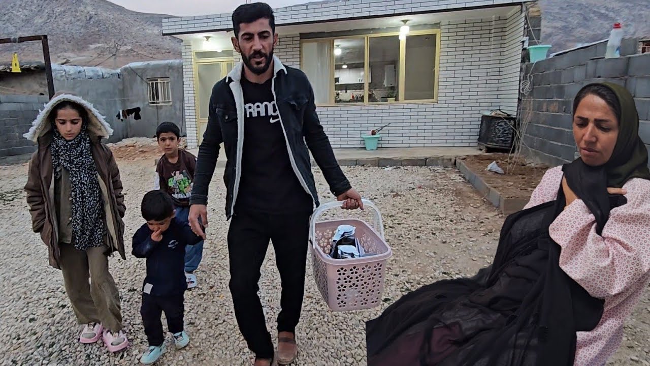 **A Tough Day in Ali's Nomadic Life: A Mother's Illness and Family Struggles**