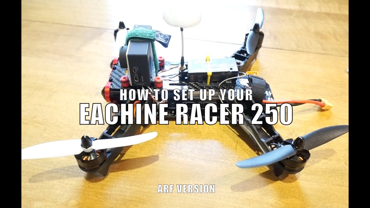 Eachine Racer 250 Setup and test flight
