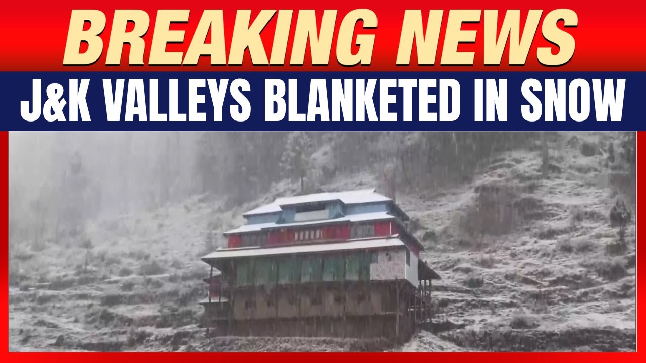 J&K Snowfall Update: Poonch, Bhaderwah & Sonamarg Covered in Stunning White Blanket