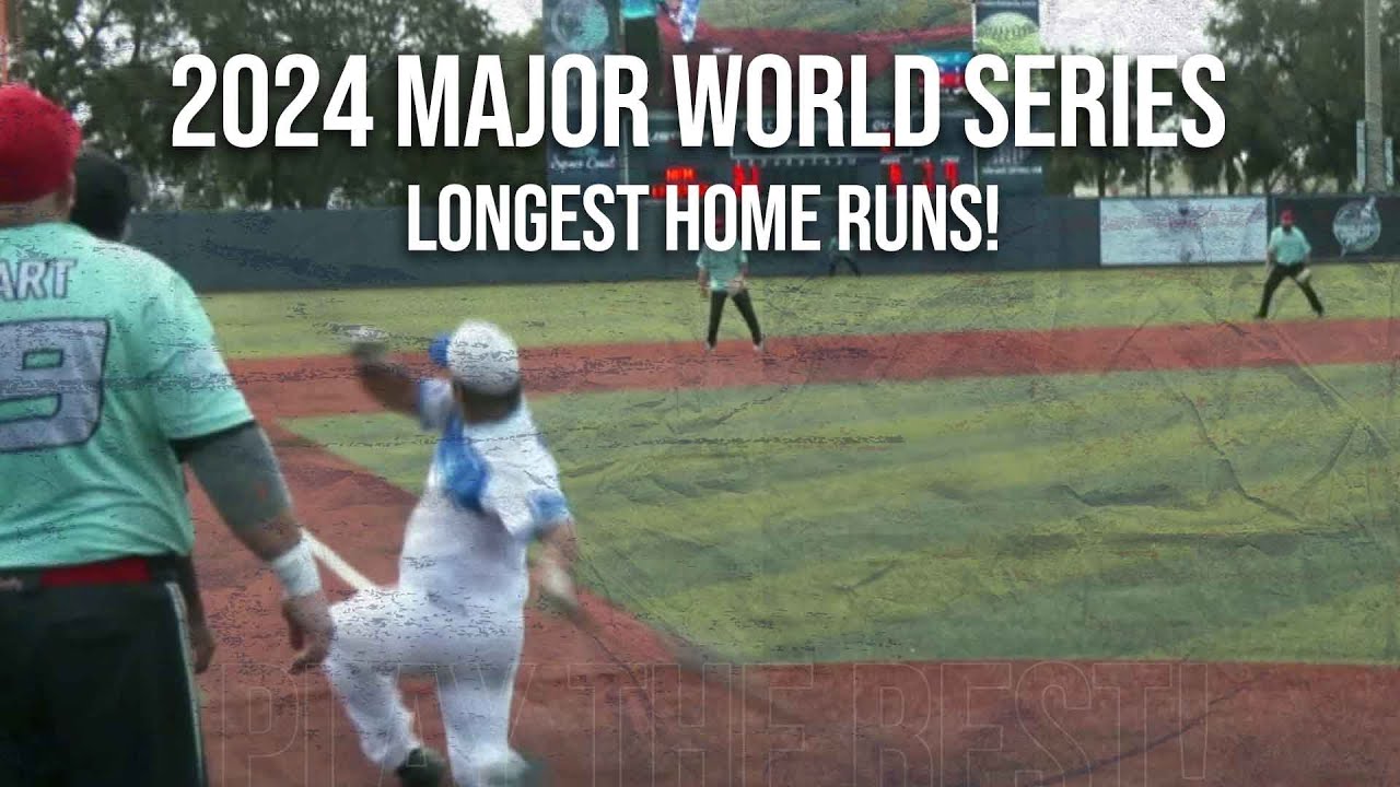 Longest Home Runs of the 2024 Major World Series