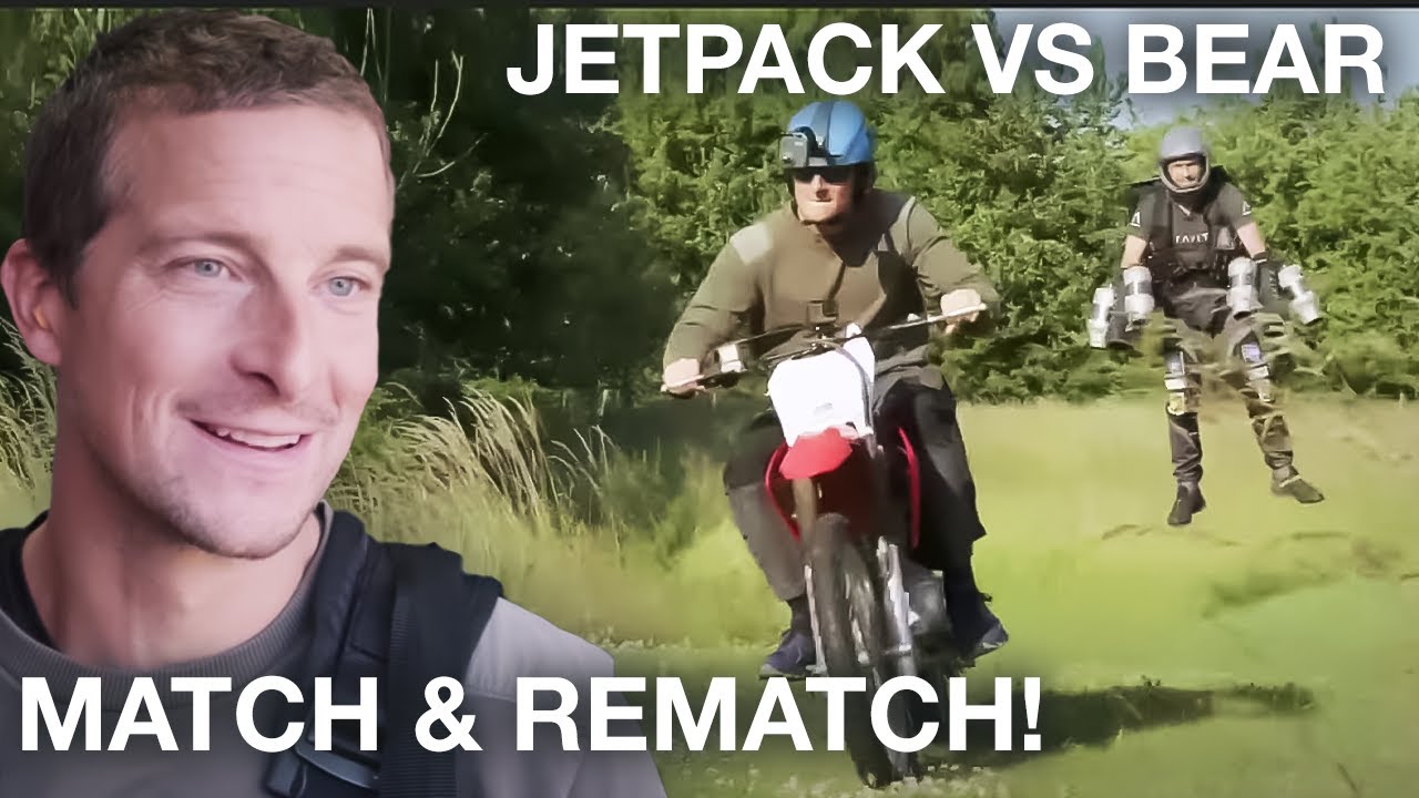 All of Bear Grylls vs The Real IRON MAN! - Best of Bear - Bear Thrills