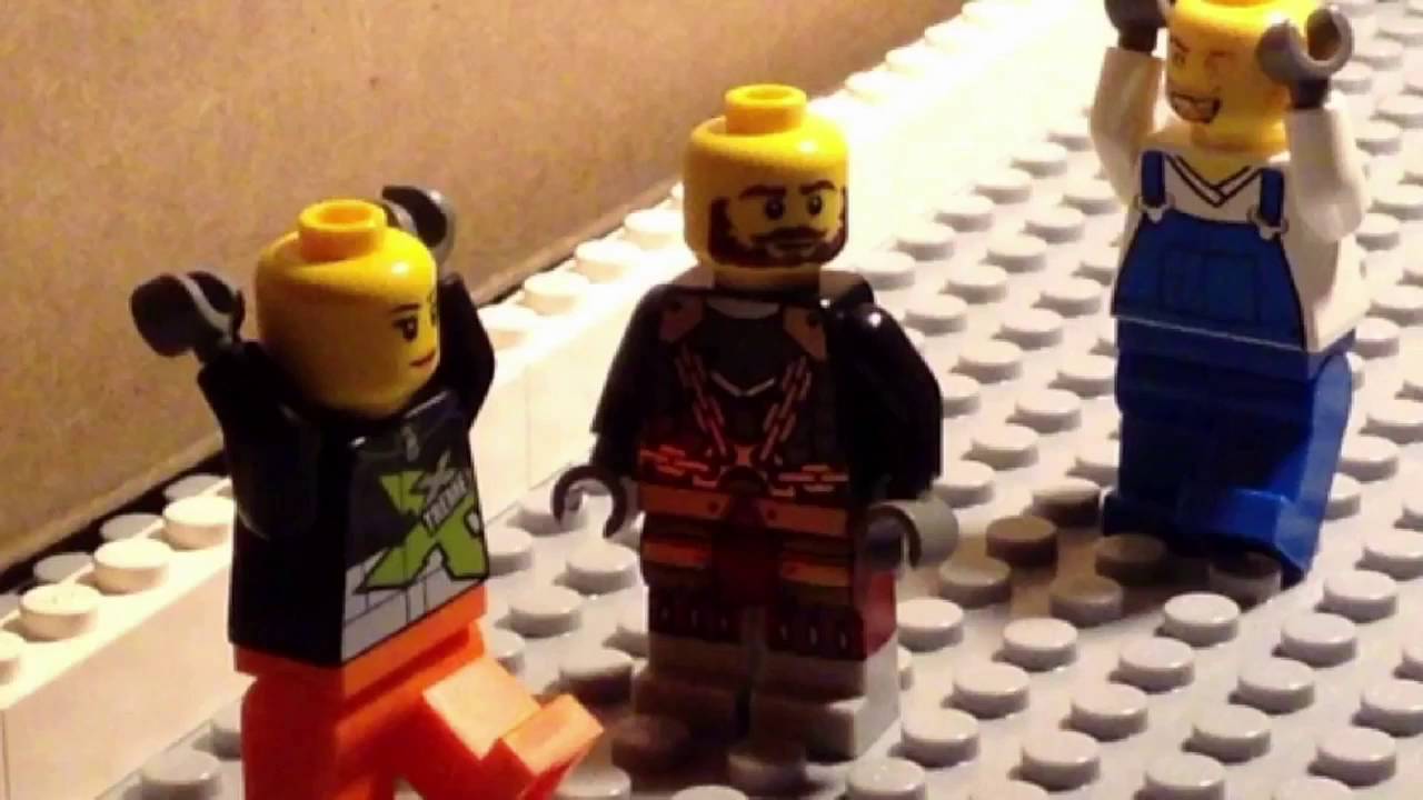Posideon Capsize Lego Animation