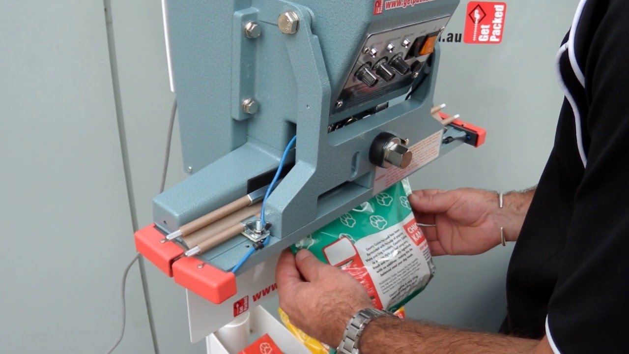 Bag Sealer Vertical 10mm Impulse Sealer