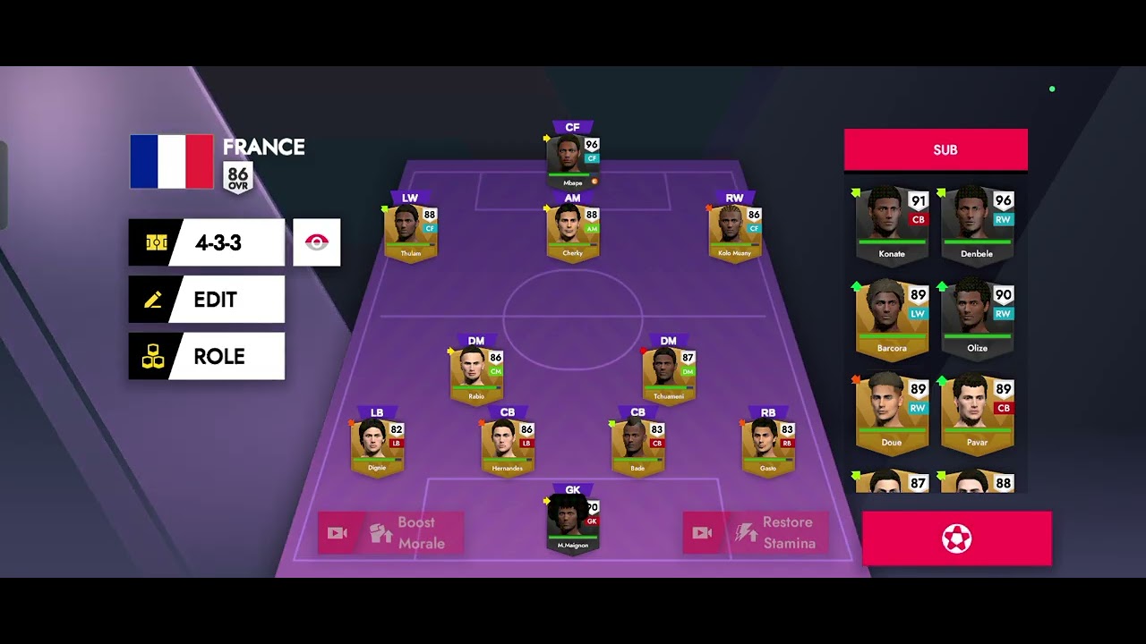 1st big game in Football 2026 and I won.