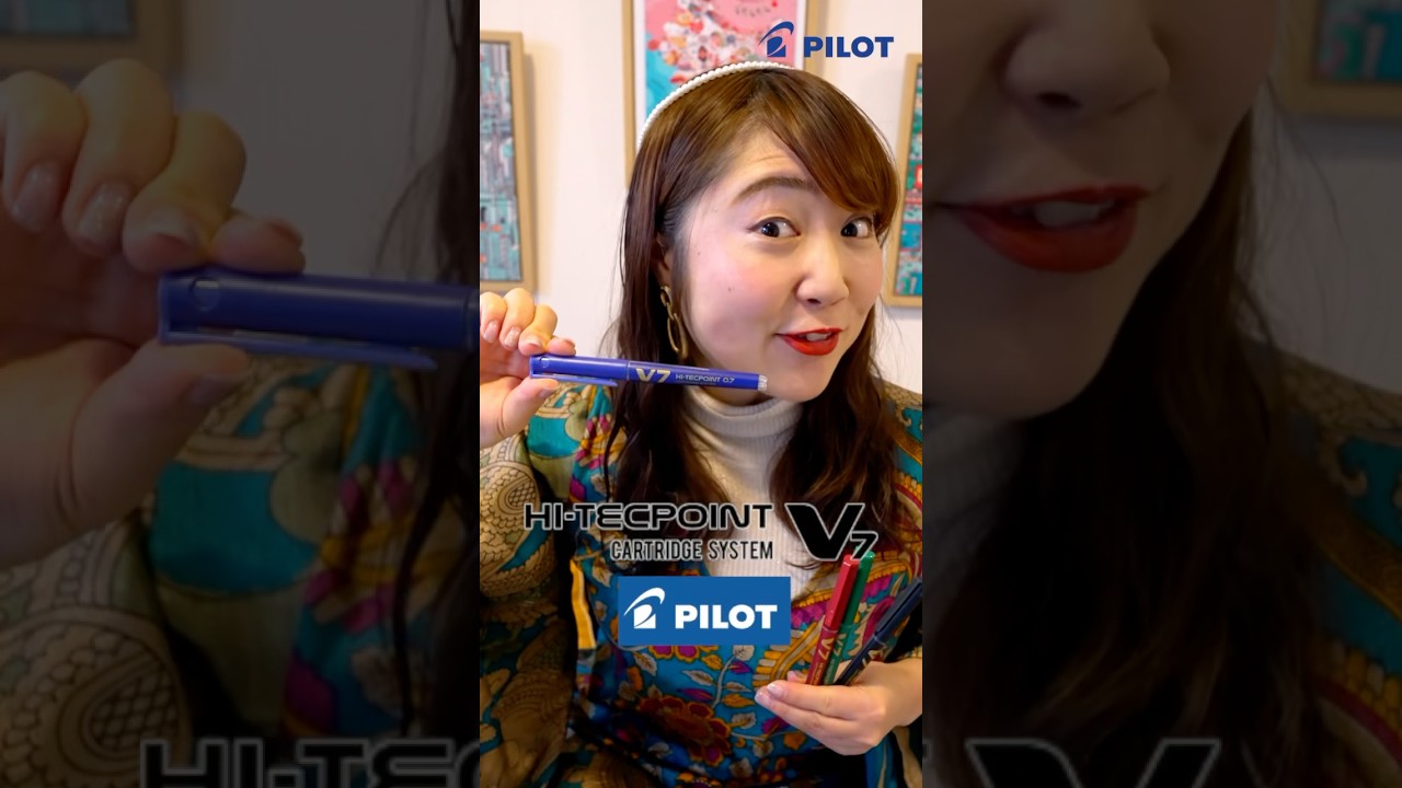 Amazingly😳 Smooth Pilot V7 cartridge Pen✒️ Get the best result with 