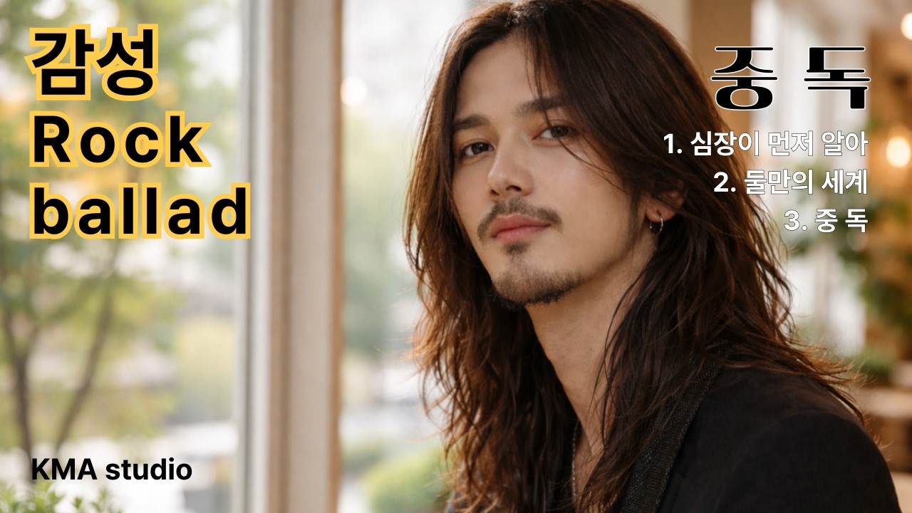 Korean rock ballad [중 독]by boy of the wind,K-pop music 밤에듣는노래,회상노래,감성락발라드,비오는날노래,사랑중독노래