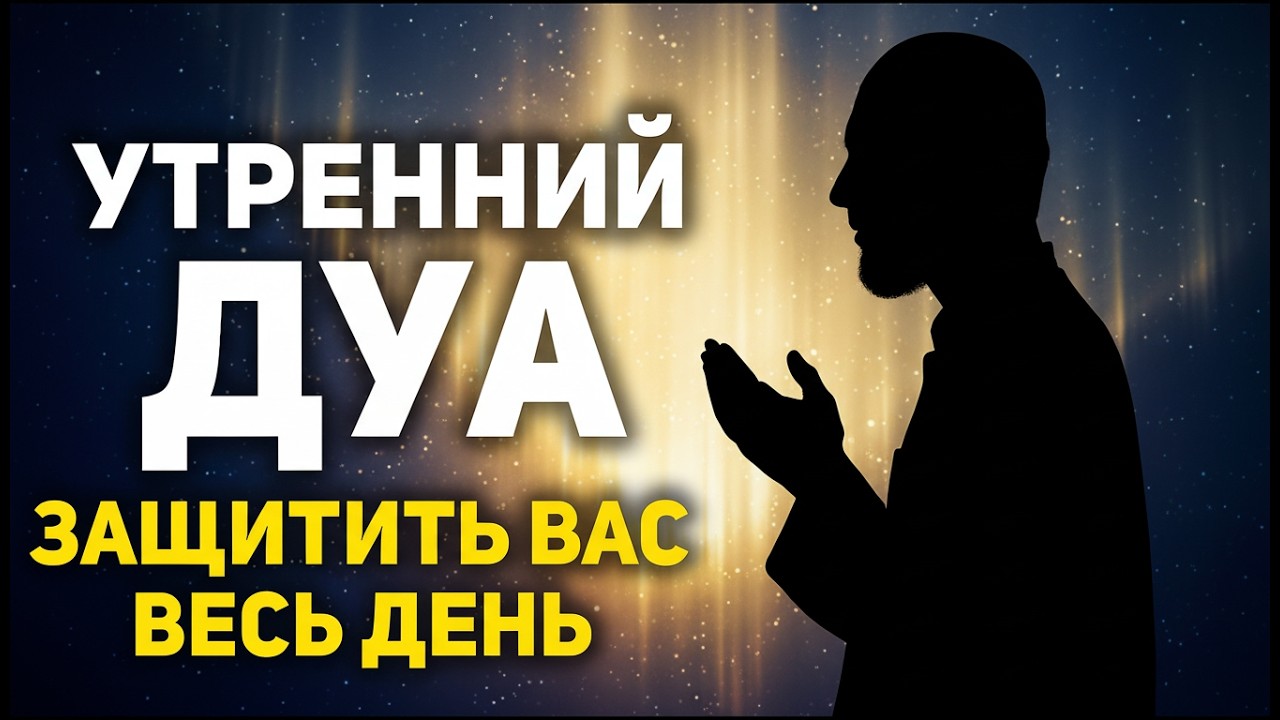 УТРЕННИЙ ДУА أذكار الصباح ЗАЩИТИТЬ ВАС ВЕСЬ ДЕНЬ | СЛУШАЙТЕ КАЖДОЕ УТРО!