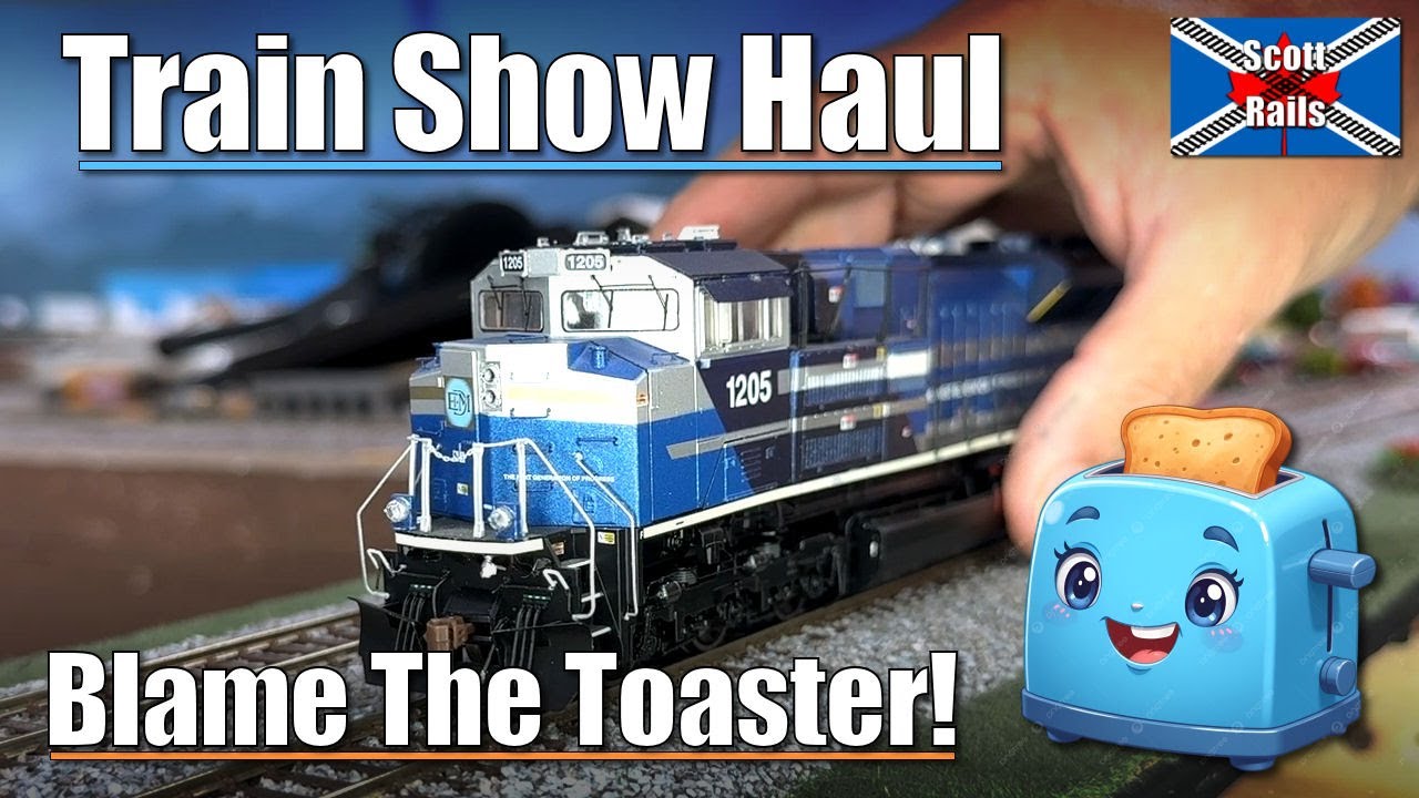 Ancaster Train Show Haul - My Wife Made Me Go!