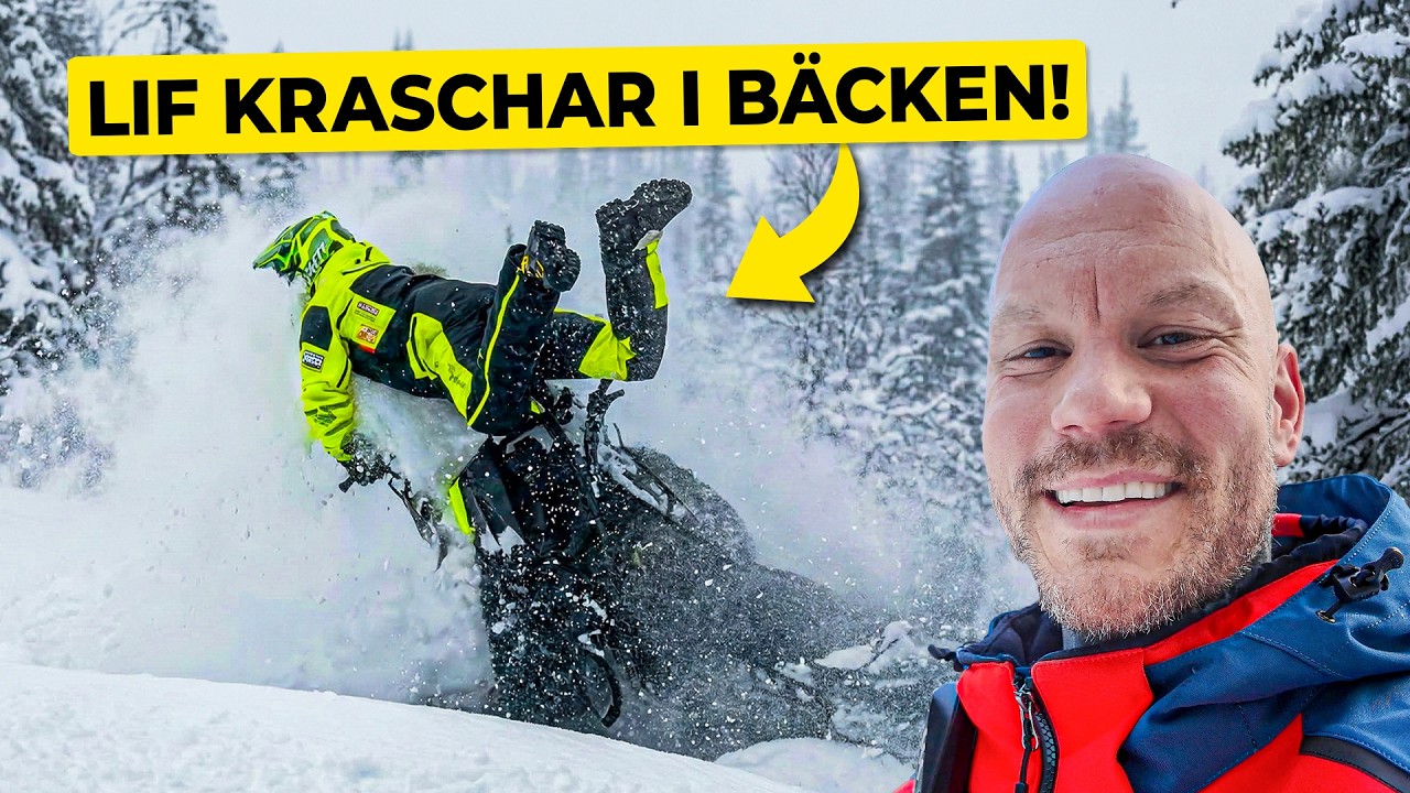 ROLIGASTE KRASCHEN P&Aring; SN&Ouml;SKOTER? SKOTERHELG I SAXN&Auml;S!