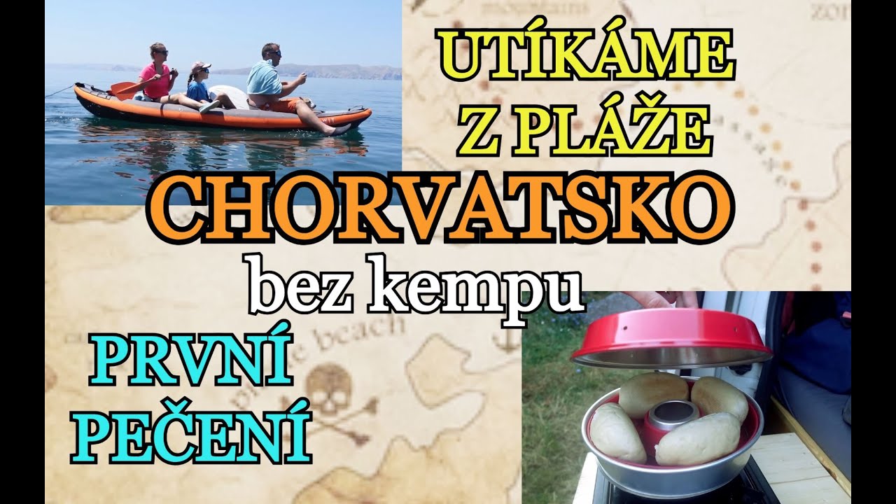 PROČ UTÍKÁME Z PLÁŽE V CHORVATSKU? Testujeme troubu OMNIA | Chorvatsko 2024