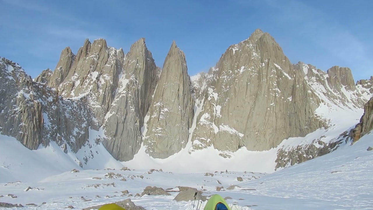 Mount Whitney Winter, Mountaineer's Route