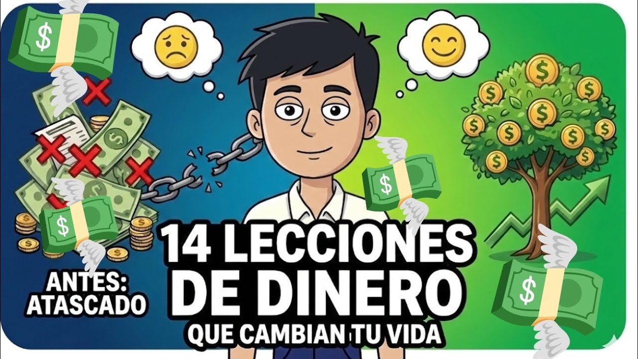 14 lecciones psicologícas del dinero 💸😱