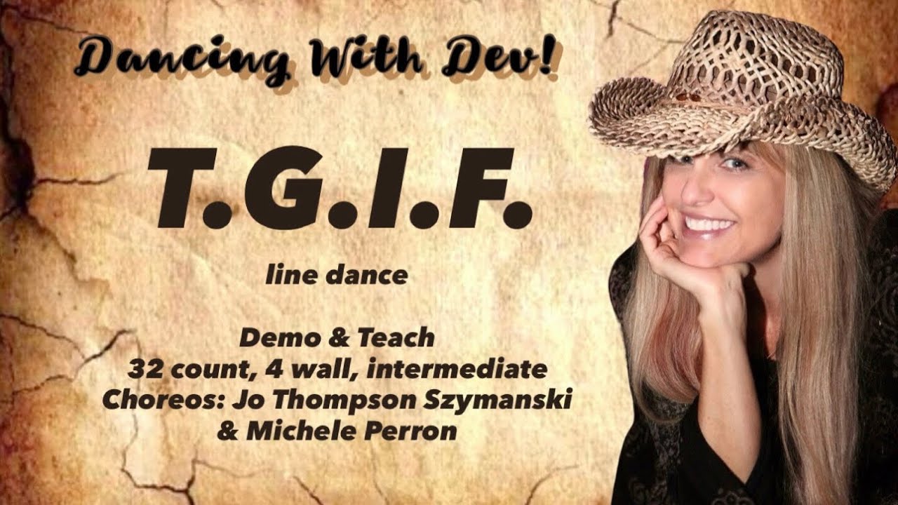 ✨T.G.I.F.- line dance- Demo & Teach