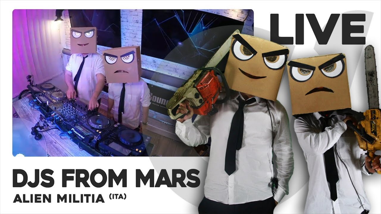DJS FROM MARS - Live DJ-Mix | Alien Militia (ITA)