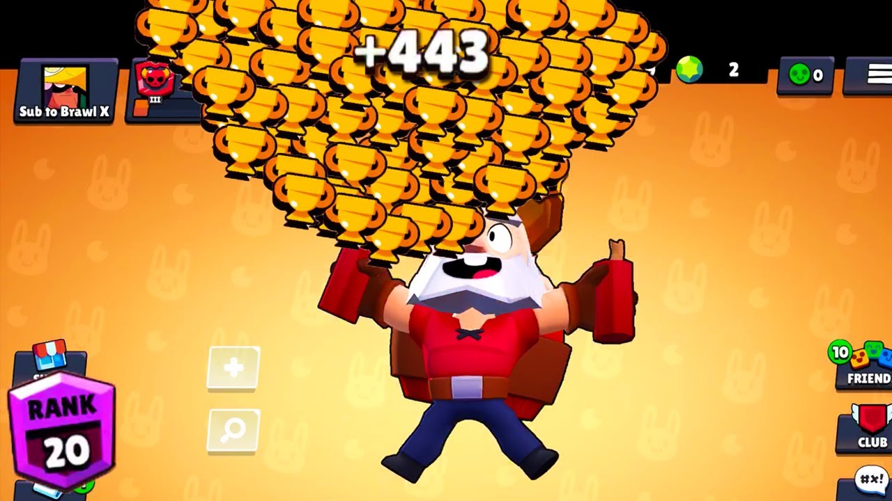 DYNAMIKE NONSTOP to 500 TROPHIES! Brawl Stars